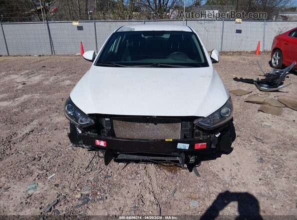 5NPD84LF8JH338767 2018 HYUNDAI ELANTRA White Widok wnętrza z tyłu