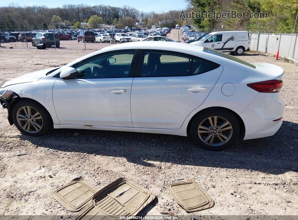 5NPD84LF8JH338767 2018 HYUNDAI ELANTRA White 