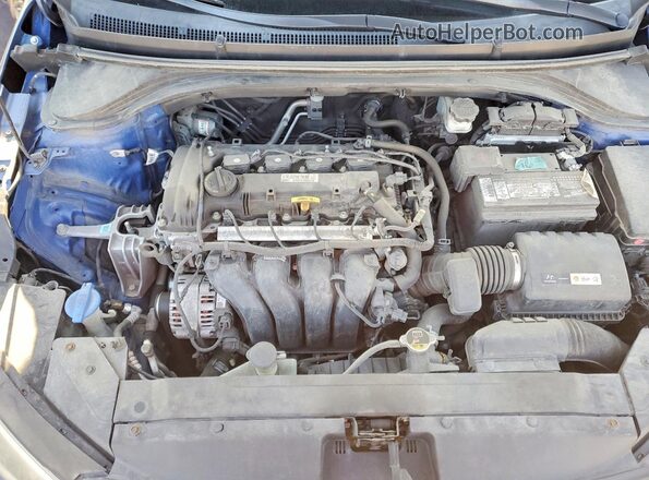 5NPD84LF8KH409659 2019 HYUNDAI ELANTRA Blue Սալոնի հետևի տեսք