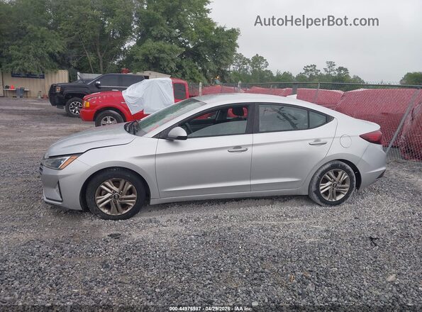 5NPD84LF8KH409919 2019 HYUNDAI ELANTRA Серебряный Панорамный вид салона 360°