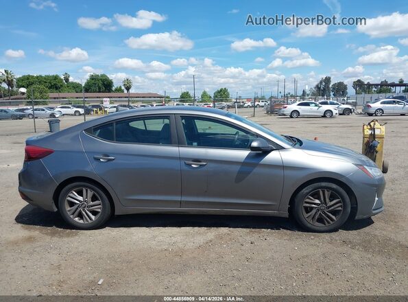 5NPD84LF8KH459929 2019 HYUNDAI ELANTRA Gray Սալոնի հետևի տեսք