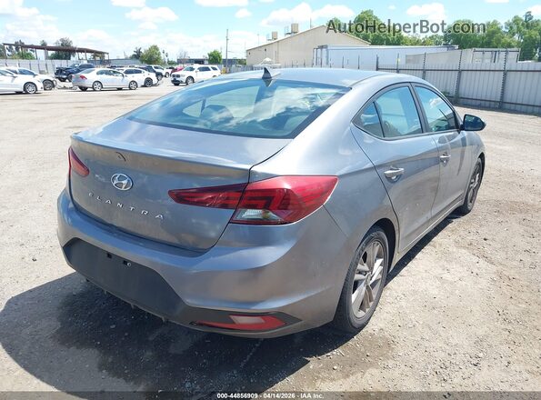 5NPD84LF8KH459929 2019 HYUNDAI ELANTRA Gray Հետևի աջ