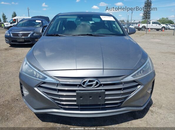 5NPD84LF8KH459929 2019 HYUNDAI ELANTRA Gray Սարքավորումների վահանակի տեսք