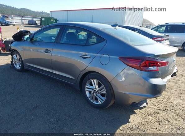 5NPD84LF8KH473751 2019 HYUNDAI ELANTRA Gray უკანა მარცხენა
