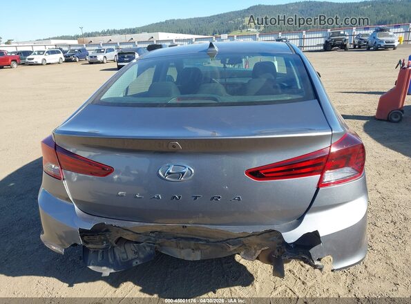 5NPD84LF8KH473751 2019 HYUNDAI ELANTRA Gray 