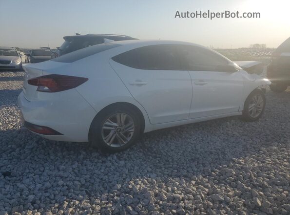 5NPD84LF8KH490632 2019 HYUNDAI ELANTRA Белый Задняя правая четверть