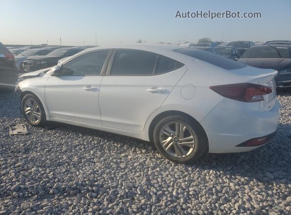 5NPD84LF8KH490632 2019 HYUNDAI ELANTRA Белый Задняя левая четверть
