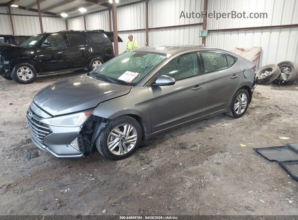 5NPD84LF8LH511626 2020 HYUNDAI ELANTRA Серый Передняя левая четверть