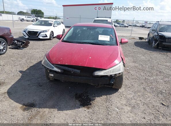 5NPD84LF8LH552466 2020 HYUNDAI ELANTRA Red 