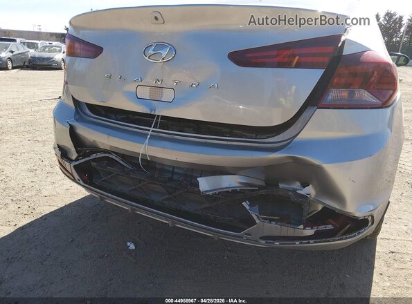 5NPD84LF8LH625089 2020 HYUNDAI ELANTRA Silver Front view