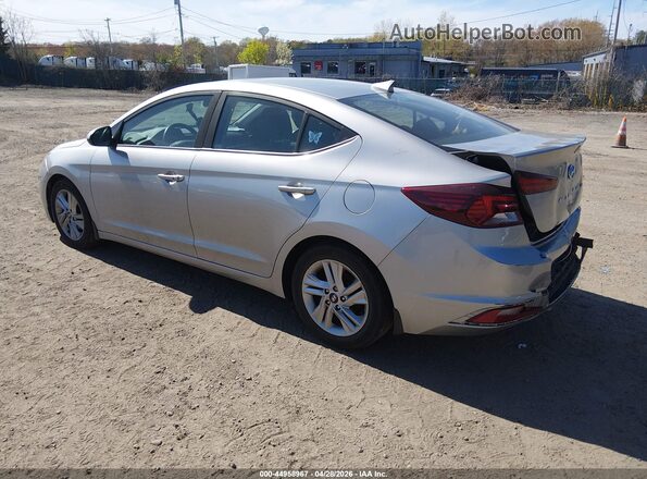 5NPD84LF8LH625089 2020 HYUNDAI ELANTRA Silver Rear left