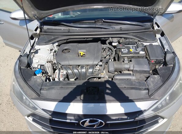 5NPD84LF8LH625089 2020 HYUNDAI ELANTRA Silver Rear view
