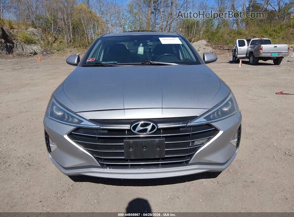 5NPD84LF8LH625089 2020 HYUNDAI ELANTRA Silver Rear interior view