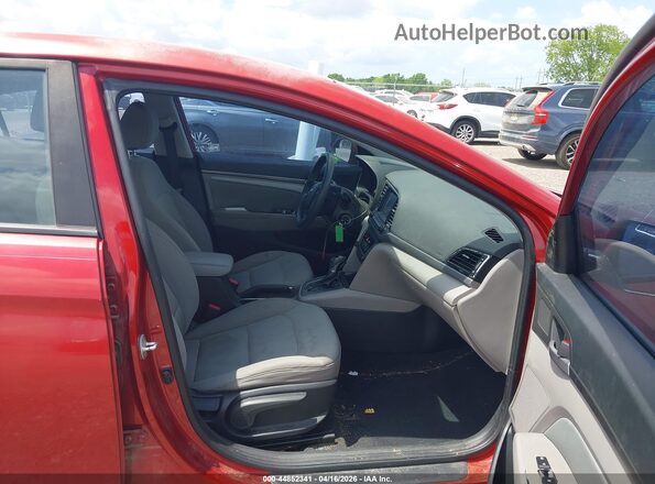5NPD84LF9HH158658 2017 HYUNDAI ELANTRA Red 