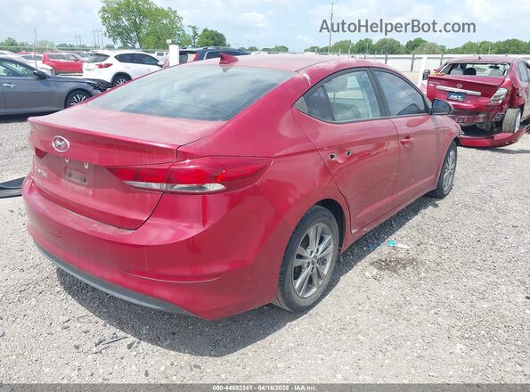 5NPD84LF9HH158658 2017 HYUNDAI ELANTRA Red 