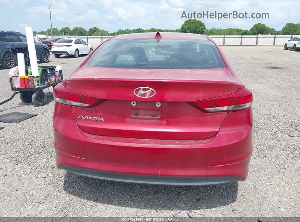 5NPD84LF9HH158658 2017 HYUNDAI ELANTRA Red 