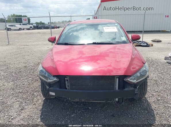 5NPD84LF9HH158658 2017 HYUNDAI ELANTRA Red 