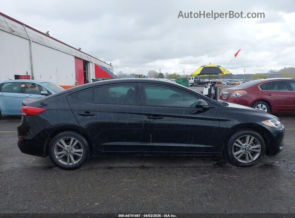 5NPD84LF9HH178733 2017 HYUNDAI ELANTRA Black Widok wnętrza 360 stopni