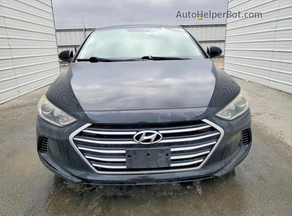 5NPD84LF9HH187612 2017 HYUNDAI ELANTRA Черный Вид спереди