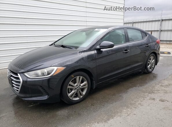 5NPD84LF9HH187612 2017 HYUNDAI ELANTRA Черный 