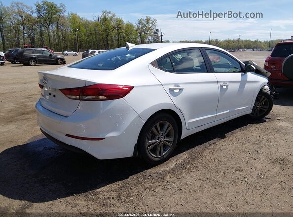 5NPD84LF9JH236359 2018 HYUNDAI ELANTRA White Tył prawy