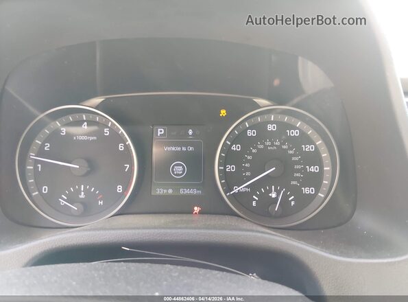 5NPD84LF9JH236359 2018 HYUNDAI ELANTRA White Widok tylnych siedzeń