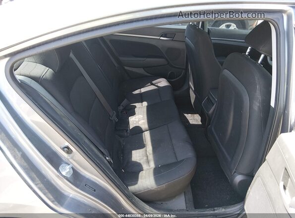 5NPD84LF9JH344352 2018 HYUNDAI ELANTRA Gray Вид наклейки з VIN-кодом