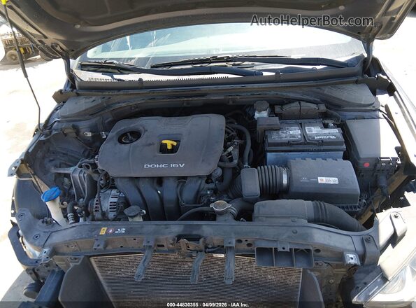 5NPD84LF9JH344352 2018 HYUNDAI ELANTRA Gray Вид ззаду