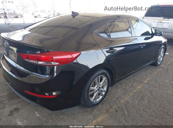 5NPD84LF9JH374287 2018 HYUNDAI ELANTRA Black Tył prawy