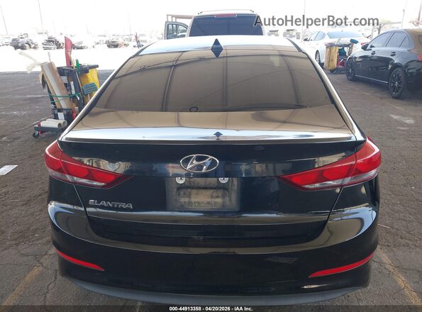5NPD84LF9JH374287 2018 HYUNDAI ELANTRA Black 