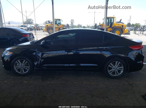 5NPD84LF9JH374287 2018 HYUNDAI ELANTRA Black Widok wnętrza 360 stopni