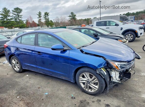 5NPD84LF9LH499048 2020 HYUNDAI ELANTRA Blue 
