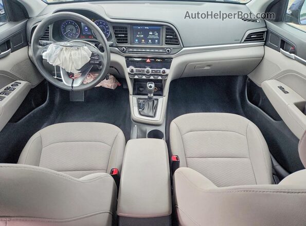 5NPD84LF9LH499048 2020 HYUNDAI ELANTRA Blue 