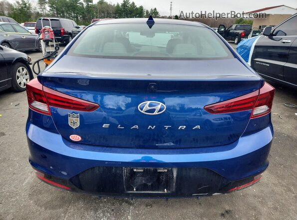 5NPD84LF9LH499048 2020 HYUNDAI ELANTRA Blue 