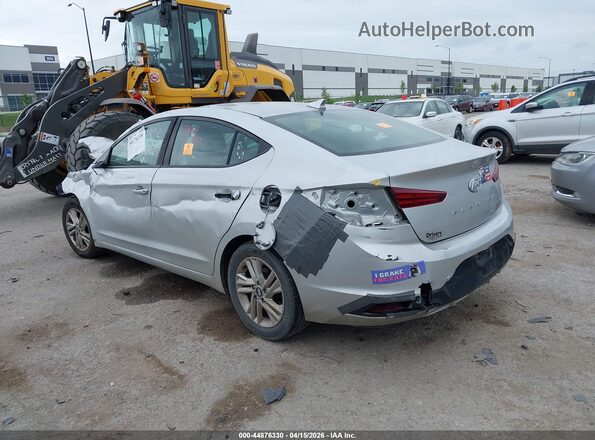 5NPD84LF9LH509724 2020 HYUNDAI ELANTRA Silver Trasero izquierdo