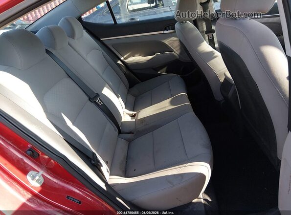5NPD84LF9LH518939 2020 HYUNDAI ELANTRA Red Вид наклейки з VIN-кодом
