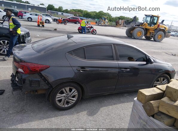 5NPD84LF9LH561077 2020 HYUNDAI ELANTRA Серый Вид задней части салона