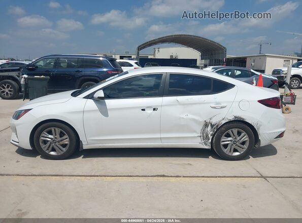 5NPD84LF9LH611010 2020 HYUNDAI ELANTRA White Vista interior de 360 grados