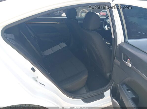 5NPD84LF9LH611010 2020 HYUNDAI ELANTRA White Vista de la etiqueta del VIN