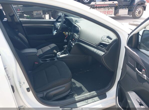 5NPD84LF9LH611010 2020 HYUNDAI ELANTRA White Vista interior delantera