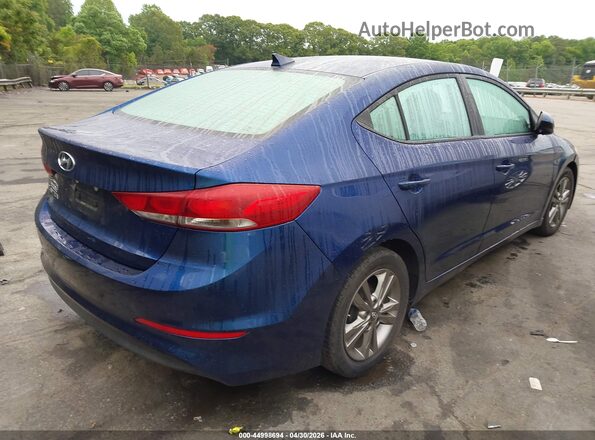 5NPD84LFXHH207382 2017 HYUNDAI ELANTRA Blue Rear right