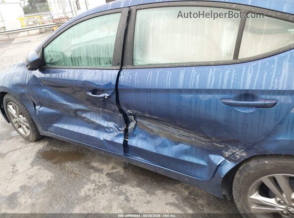 5NPD84LFXHH207382 2017 HYUNDAI ELANTRA Blue 360 interior view