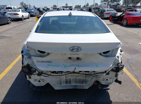 5NPD84LFXJH376372 2018 HYUNDAI ELANTRA White Вид спереду