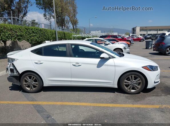 5NPD84LFXJH376372 2018 HYUNDAI ELANTRA White Панорамний вид салону 360°