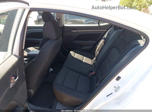 5NPD84LFXJH376372 2018 HYUNDAI ELANTRA White Вид наклейки з VIN-кодом