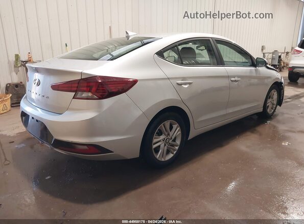 5NPD84LFXKH450584 2019 HYUNDAI ELANTRA Gray უკანა მარჯვენა