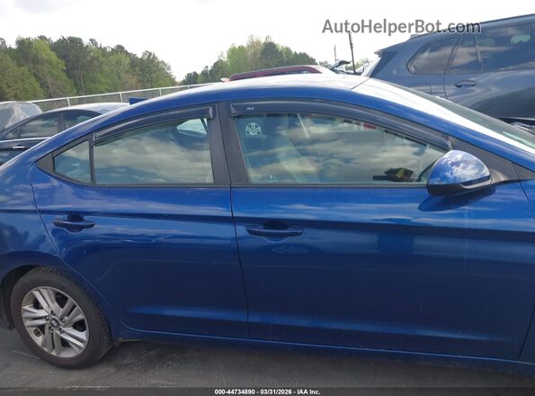 5NPD84LFXKH481723 2019 HYUNDAI ELANTRA Blue Vista interior de 360 grados