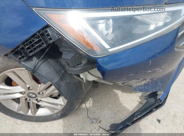 5NPD84LFXLH517072 2020 HYUNDAI ELANTRA Blue Դիմացի տեսք