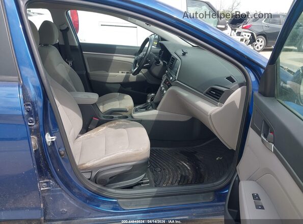 5NPD84LFXLH517072 2020 HYUNDAI ELANTRA Blue Սալոնի դիմացի տեսք