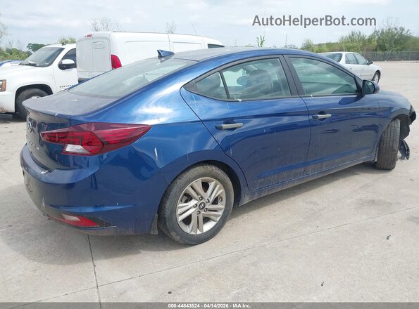 5NPD84LFXLH517072 2020 HYUNDAI ELANTRA Blue Հետևի աջ